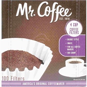Melitta Coffee Filter Basket Brown #4, 100 Ct | Empire Kosher Crown Heights